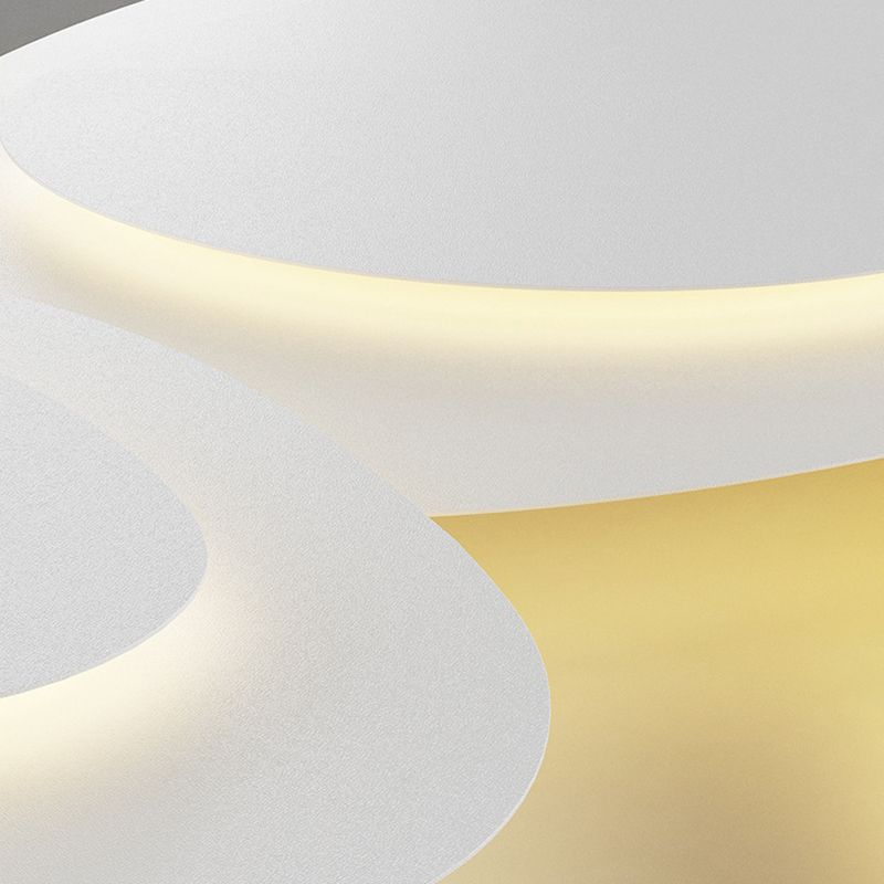 Cloud Ceiling Light White LED Dimmable Modern Design