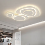 Cloud Ceiling Light White LED Dimmable Modern Design