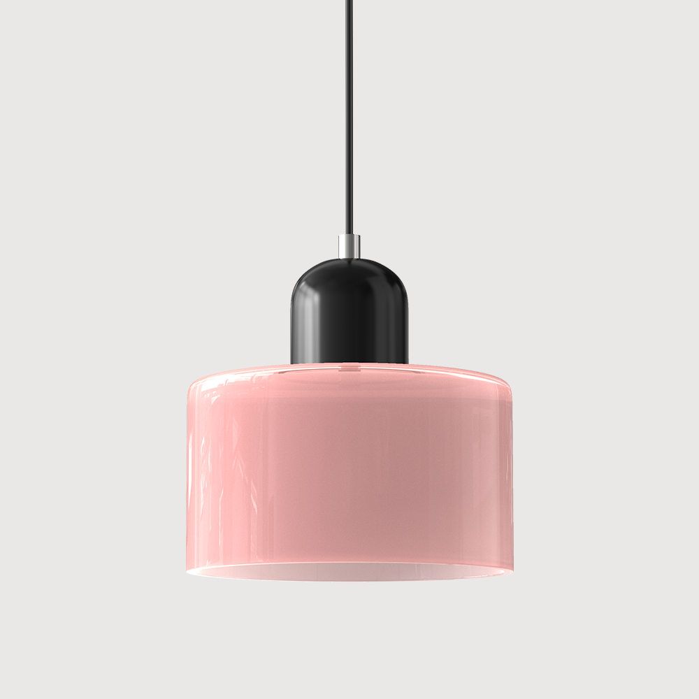 Pendant Light Bauhaus Style Colored Glass E27 LED
