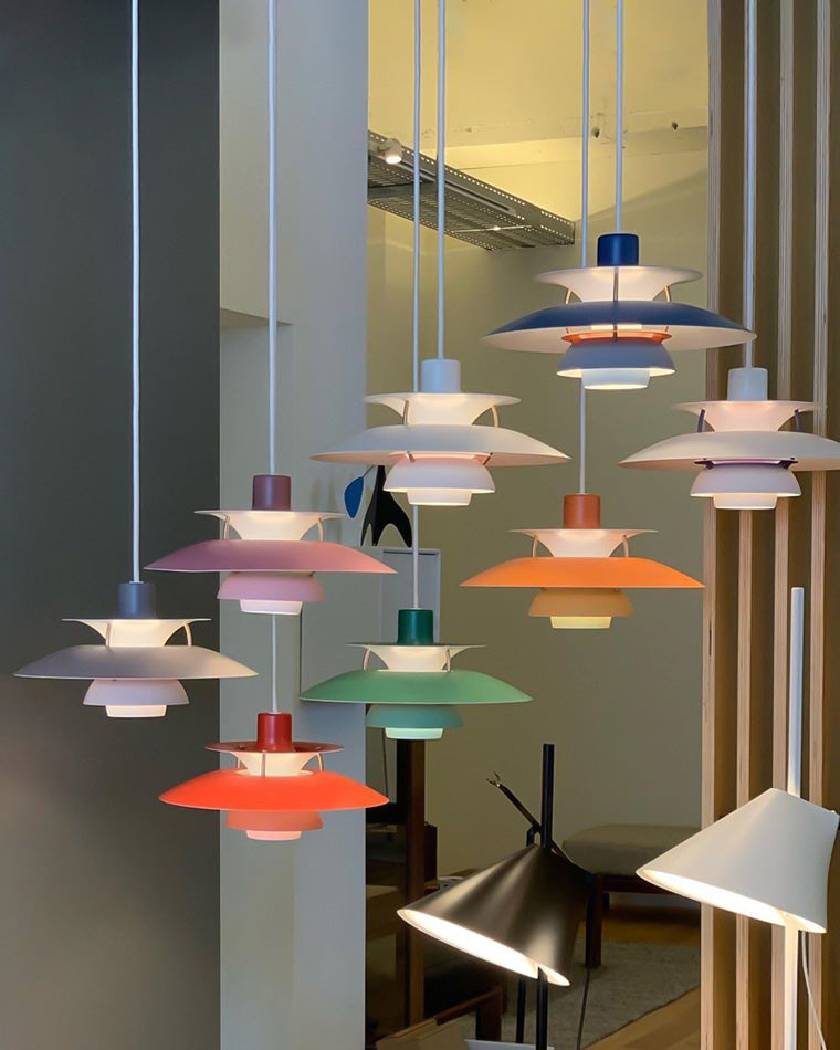 Pendant Light Colorful Metal Dining Room Kitchen Fixture