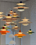 Pendant Light Colorful Metal Dining Room Kitchen Fixture