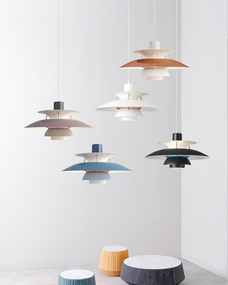 Pendant Light Colorful Metal Dining Room Kitchen Fixture