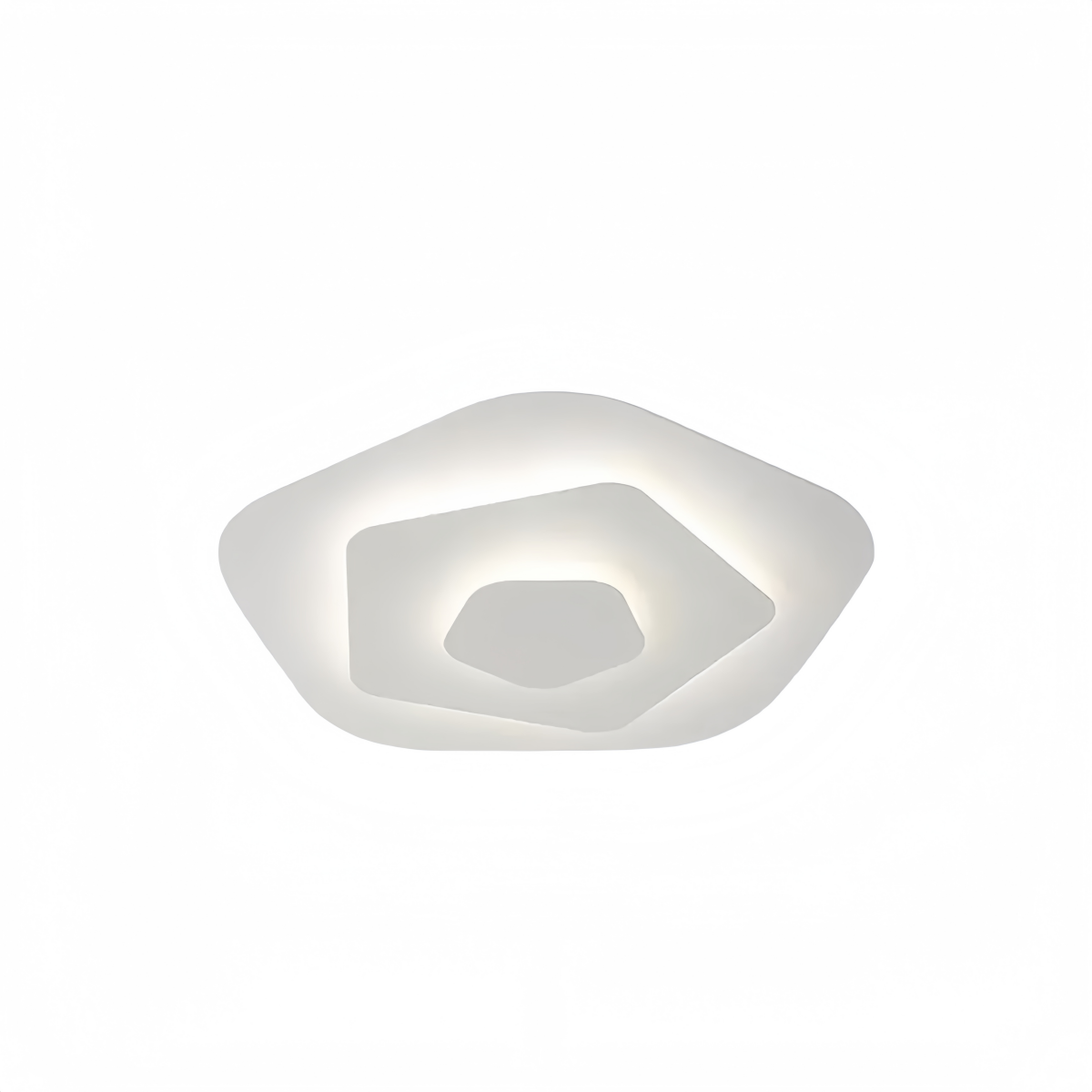 Flush Mount Light Nordic Round Dimmable LED Ceiling Lamp