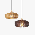 Pendant Light Wood Japanese Nordic Style Bedroom Living Room