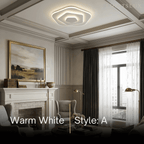 Flush Mount Light Nordic Round Dimmable LED Ceiling Lamp