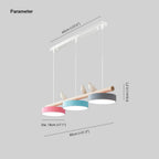 Pendant Light Bird Motif Integrated LED Dimmable