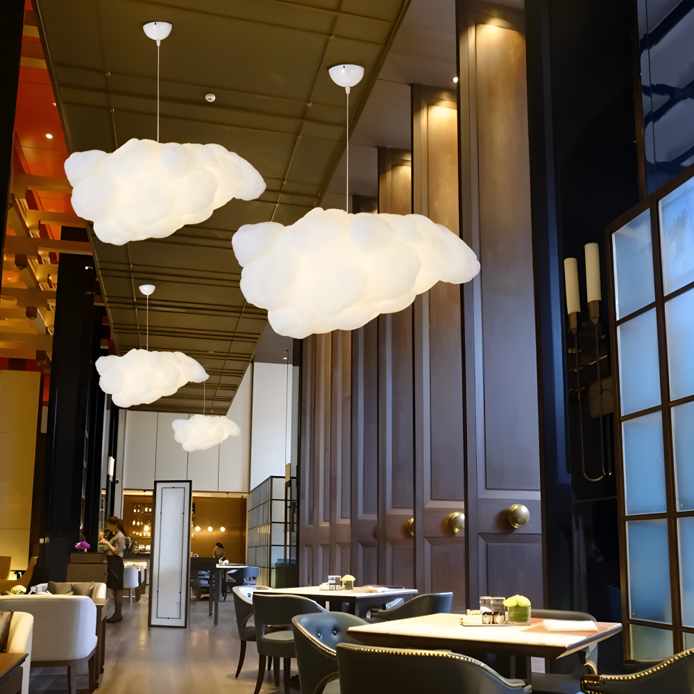 Cloud Pendant Light for Kids Room Nursery Decor
