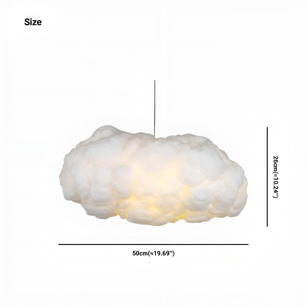 Cloud Pendant Light for Kids Room Nursery Decor