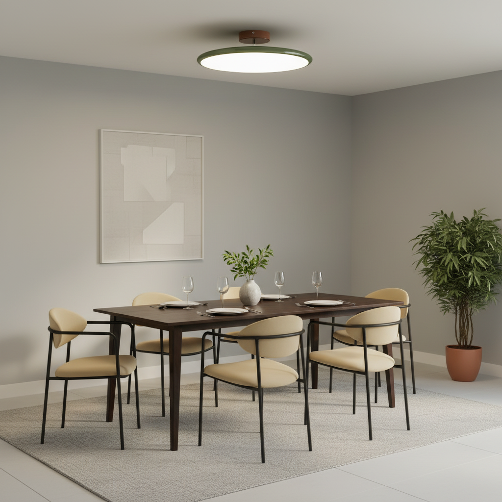 LED Ceiling Light Adjustable Head Semi-Flush Mount