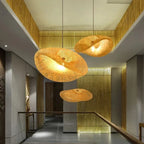 Bamboo Chandelier Handcrafted Woven Pendant Light