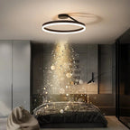 Ceiling Light Modern LED Flush Mount Black White Dimmable