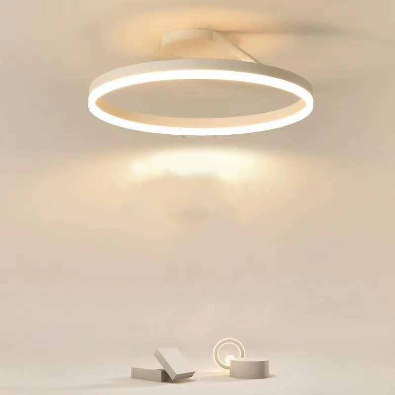 Ceiling Light Modern LED Flush Mount Black White Dimmable
