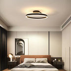 Ceiling Light Modern LED Flush Mount Black White Dimmable