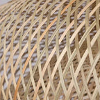 Bamboo Chandelier Handcrafted Woven Pendant Light