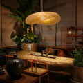 Bamboo Chandelier Handcrafted Woven Pendant Light