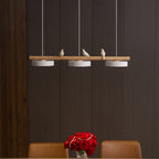 Pendant Light Bird Motif Integrated LED Dimmable