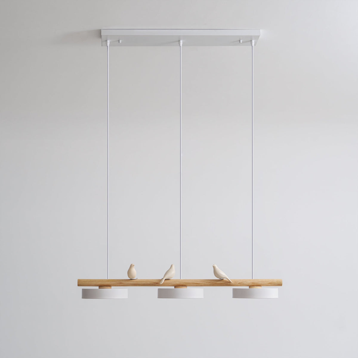 Pendant Light Bird Motif Integrated LED Dimmable