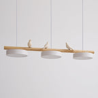 Pendant Light Bird Motif Integrated LED Dimmable