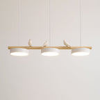 Pendant Light Bird Motif Integrated LED Dimmable