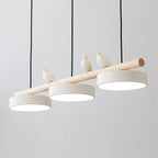 Pendant Light Bird Motif Integrated LED Dimmable