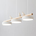 Pendant Light Bird Motif Integrated LED Dimmable