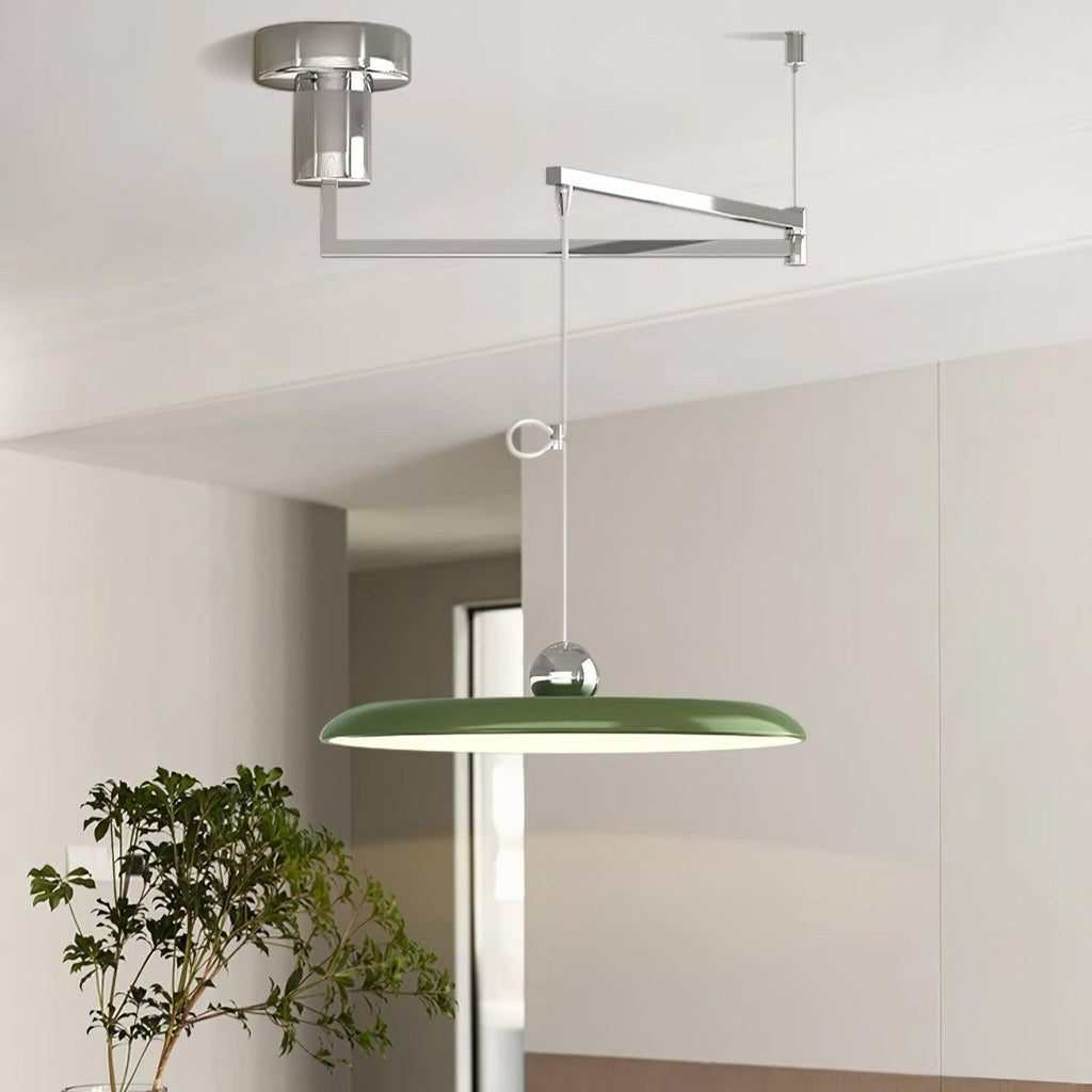 Pendant Light Adjustable Arm Morandi Style Modern