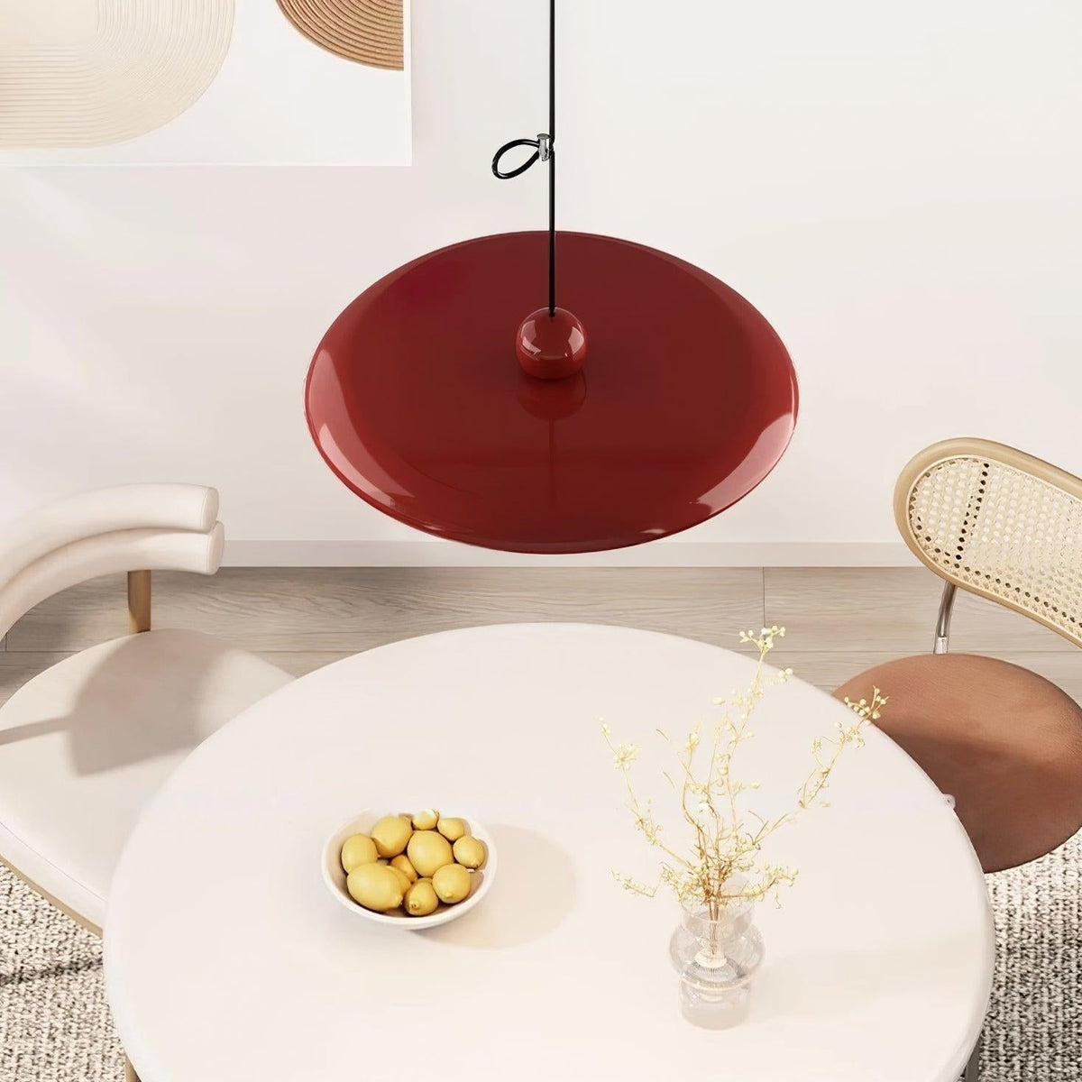 Pendant Light Adjustable Arm Morandi Style Modern