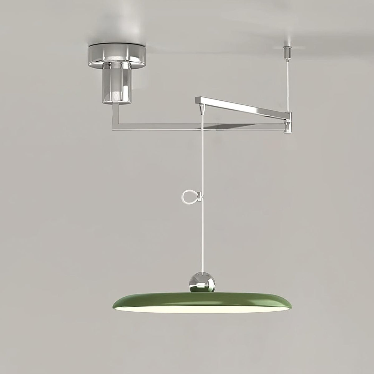 Pendant Light Adjustable Arm Morandi Style Modern