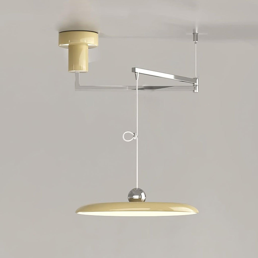 Pendant Light Adjustable Arm Morandi Style Modern