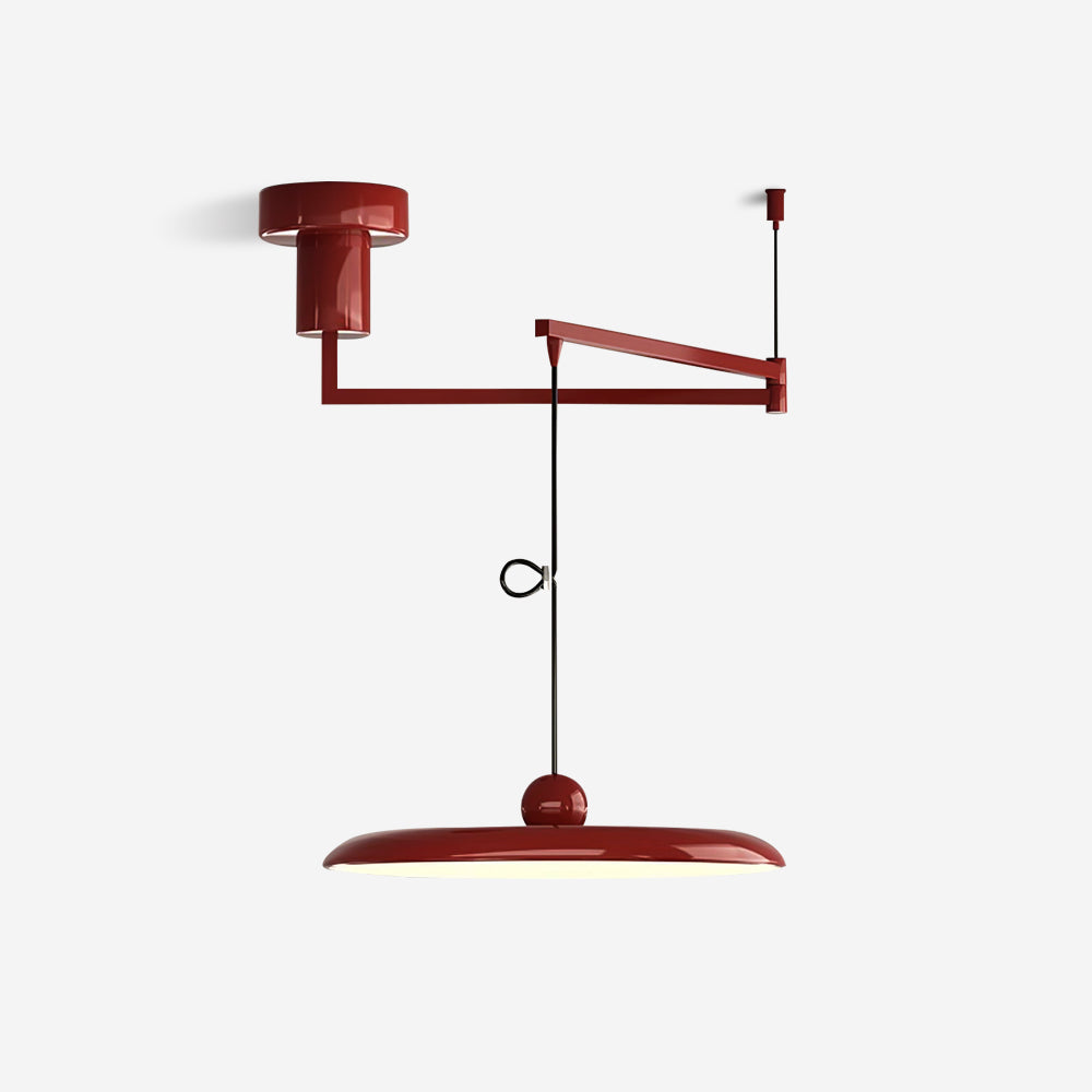 Pendant Light Adjustable Arm Morandi Style Modern