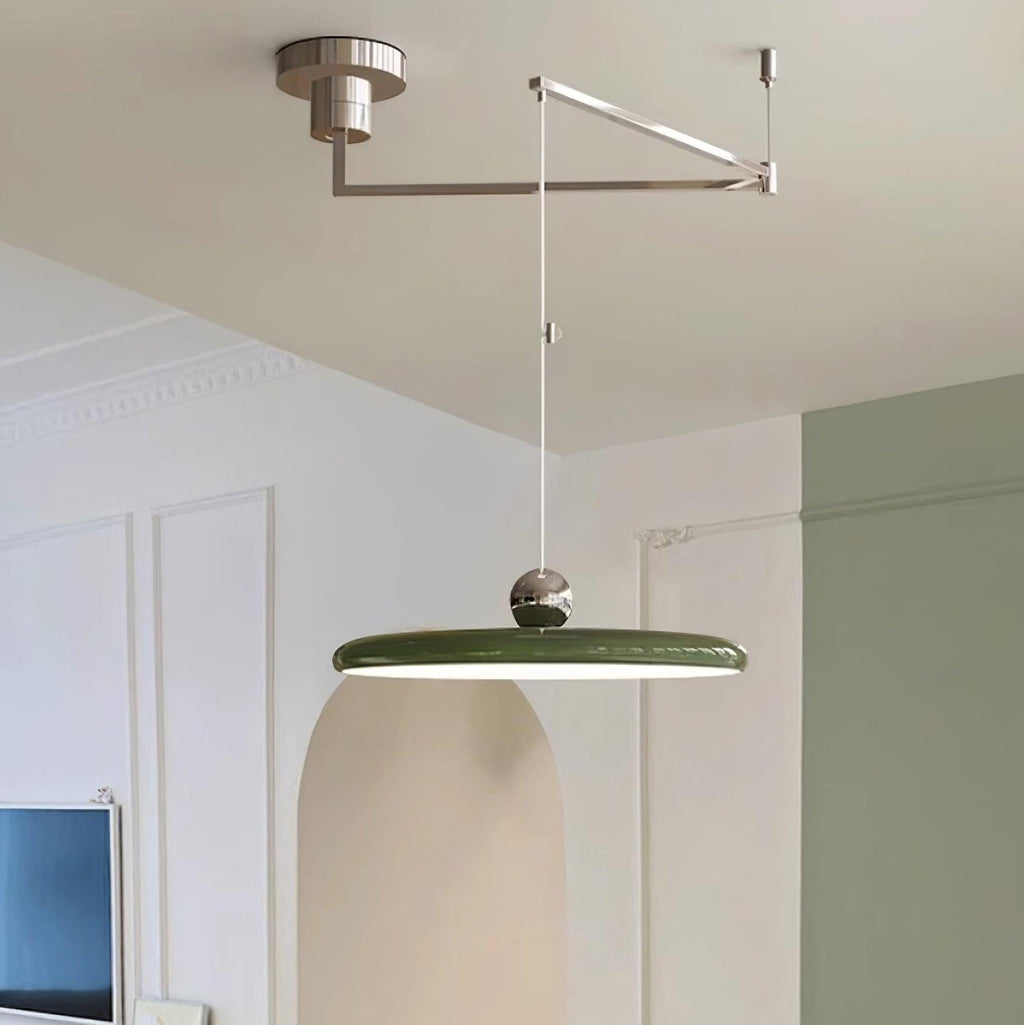 Pendant Light Adjustable Arm Morandi Style Modern