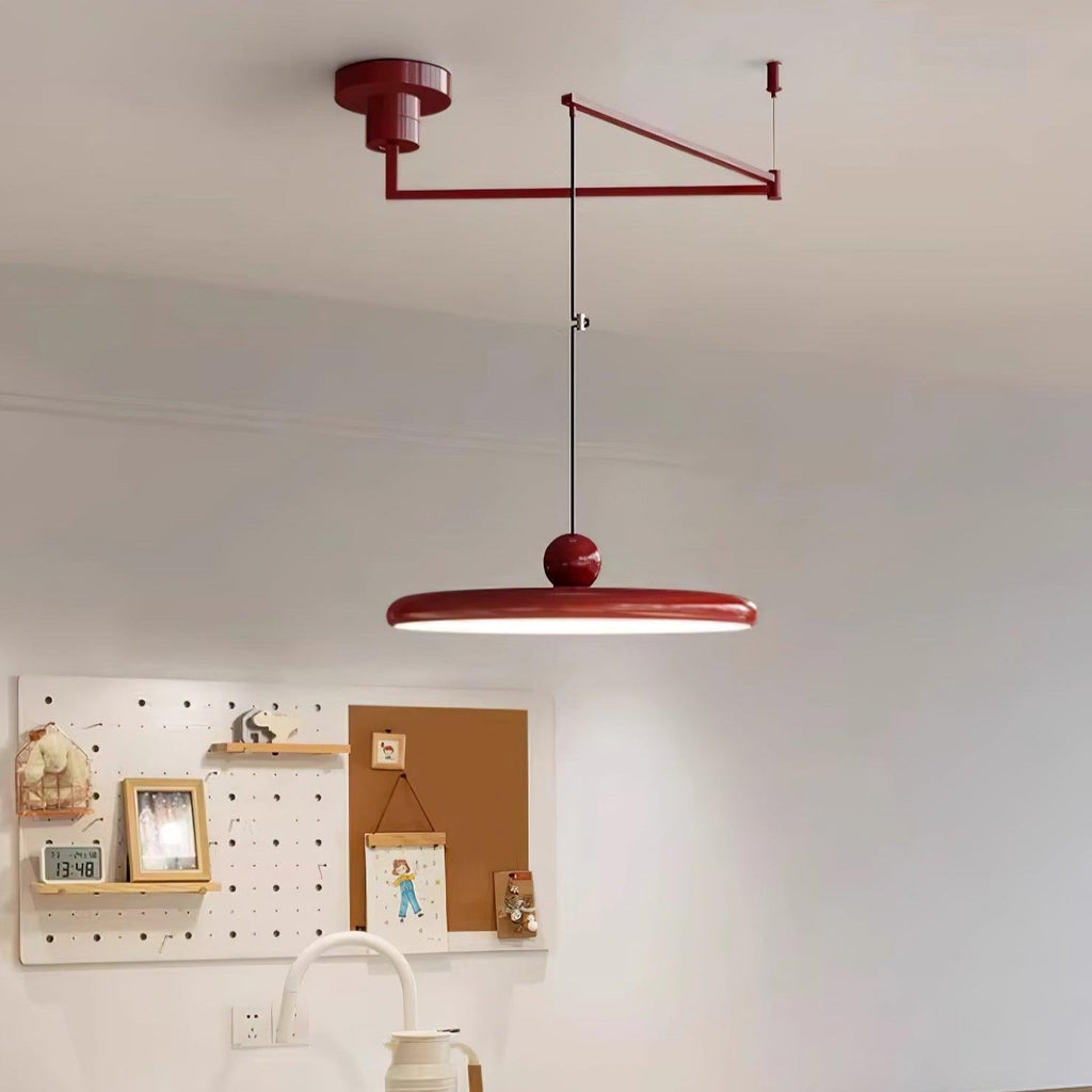 Pendant Light Adjustable Arm Morandi Style Modern