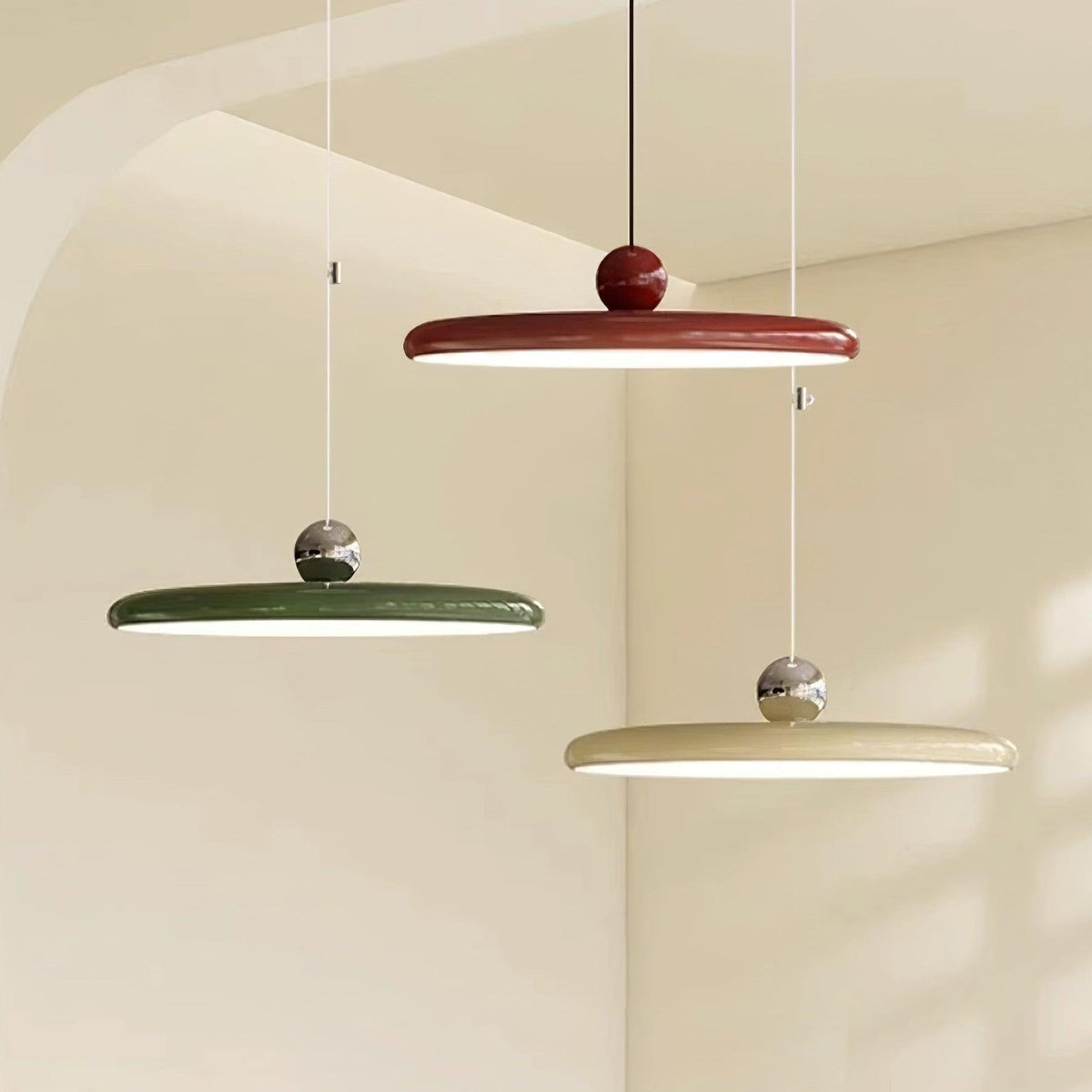 Pendant Light Adjustable Arm Morandi Style Modern
