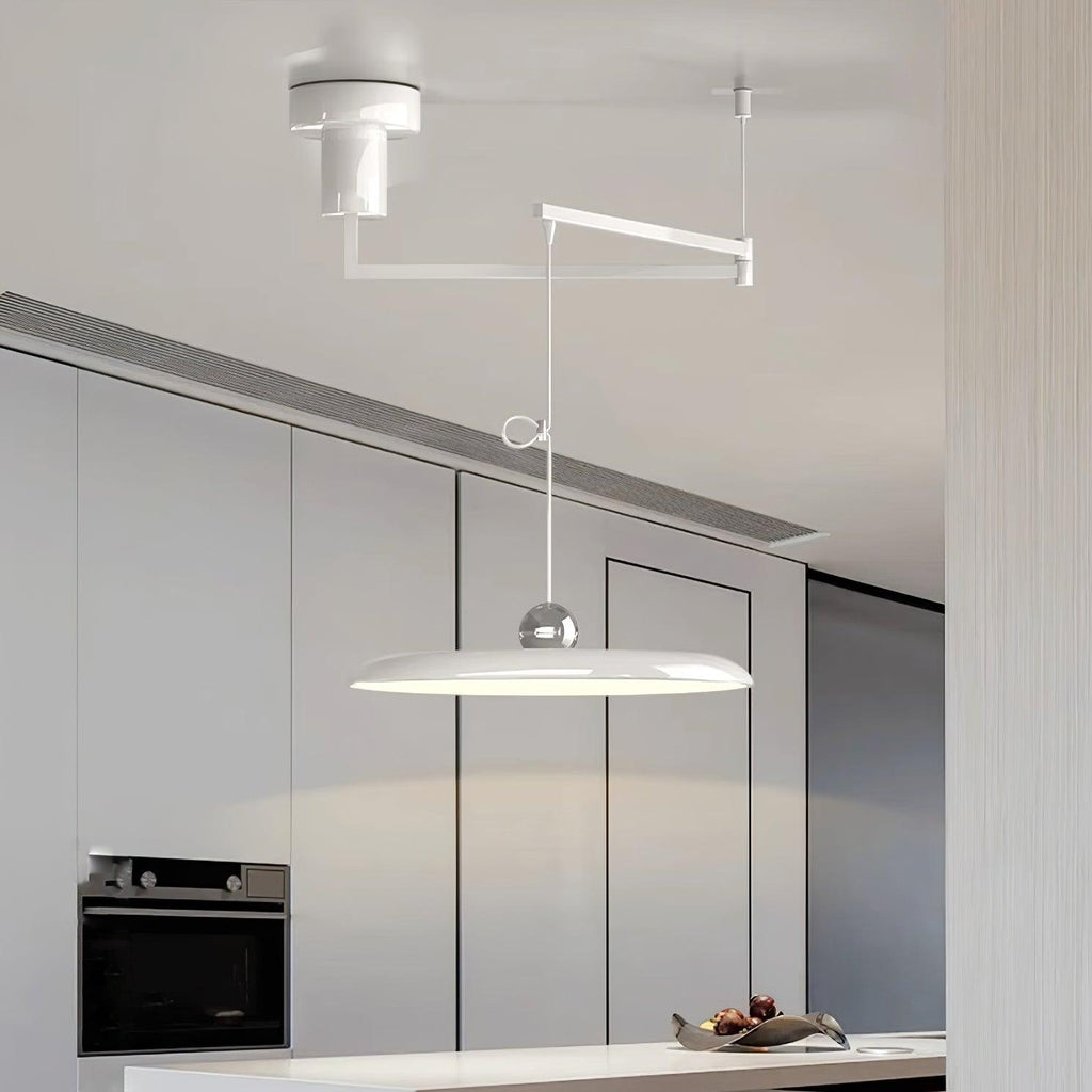 Pendant Light Adjustable Arm Morandi Style Modern