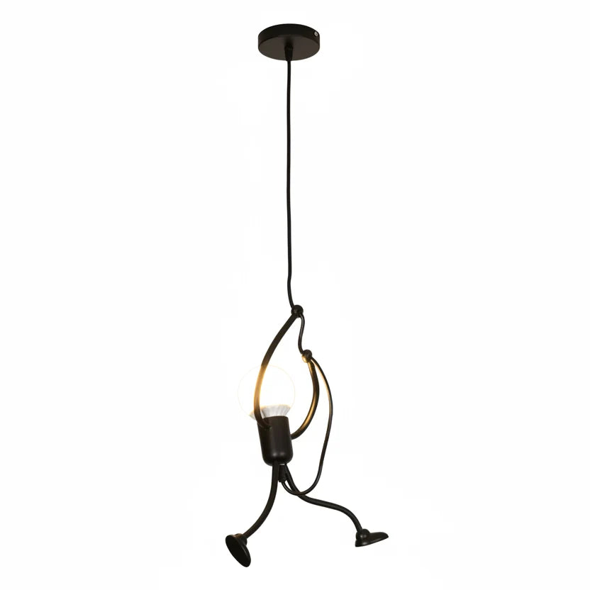 Pendant Light Humanoid Design Modern Metal Adjustable