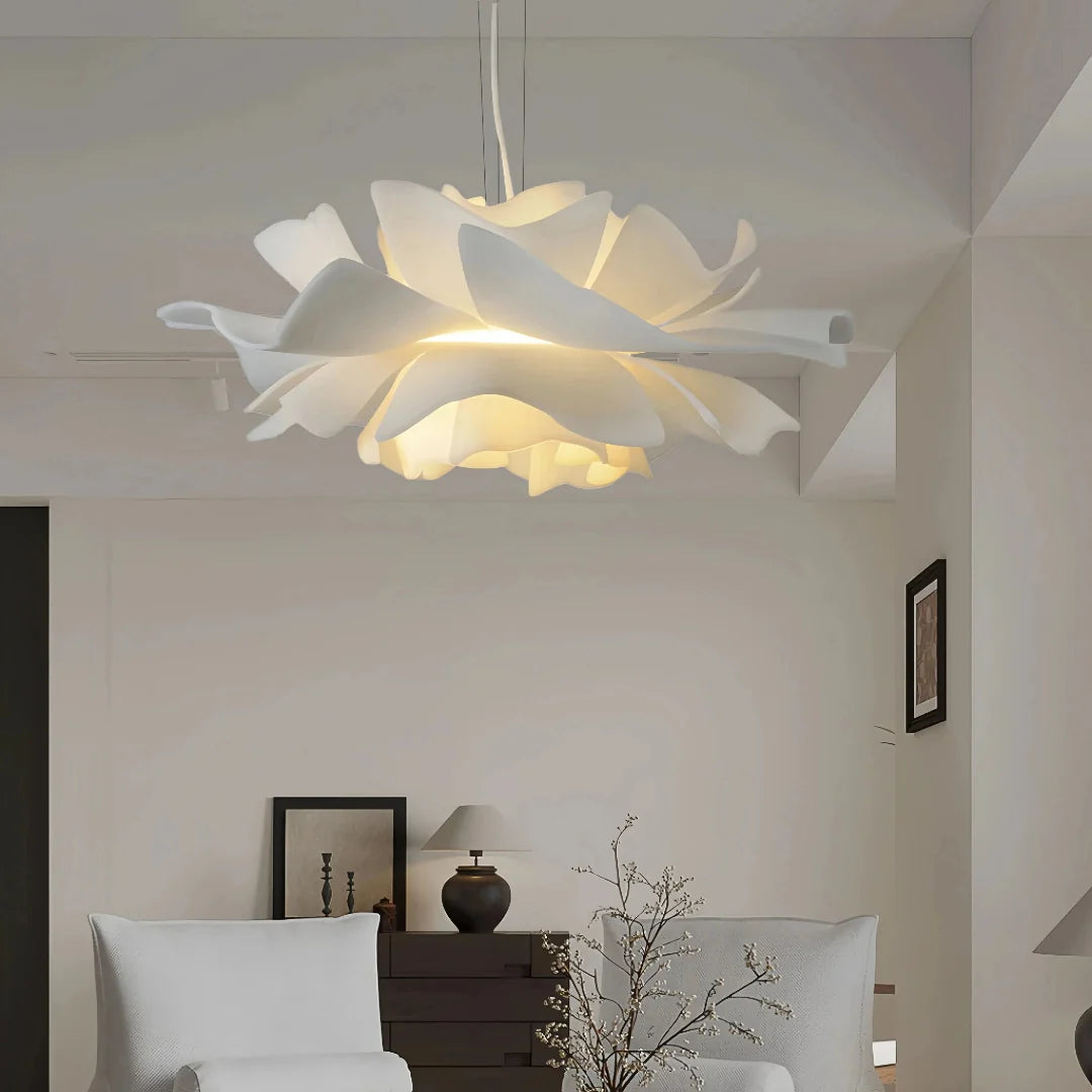 Flower Pendant Light Modern LED Dimmable Dining Living Room