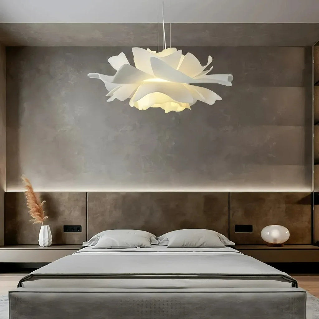 Flower Pendant Light Modern LED Dimmable Dining Living Room