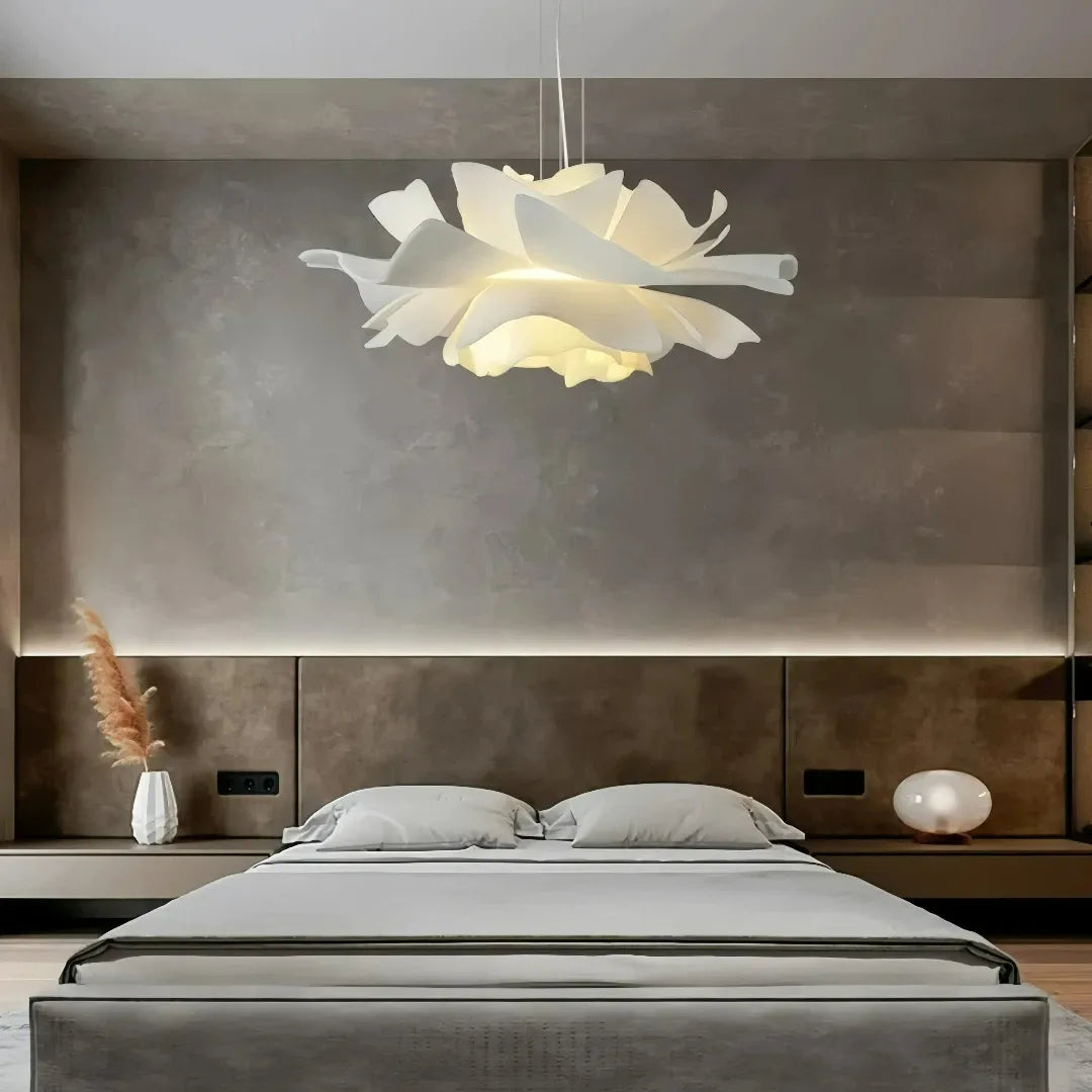 Flower Pendant Light Modern LED Dimmable Dining Living Room