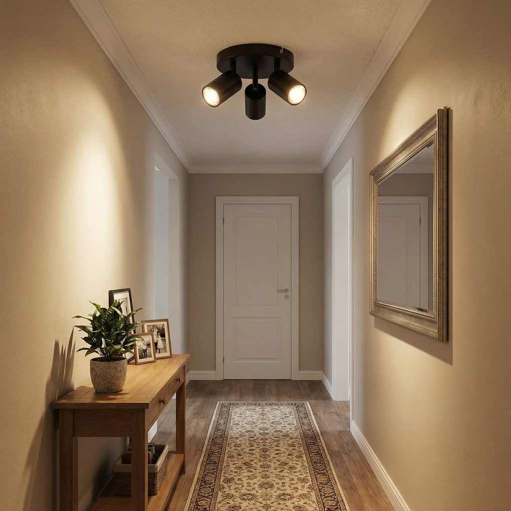 LED Ceiling Spotlight Adjustable Anti Glare Warm White