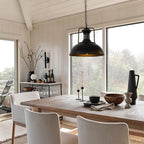 Industrial Dome Pendant Light for Kitchen Island