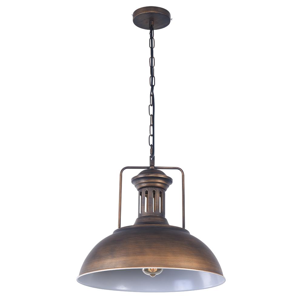 Industrial Dome Pendant Light for Kitchen Island