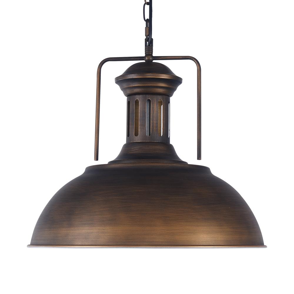 Industrial Dome Pendant Light for Kitchen Island