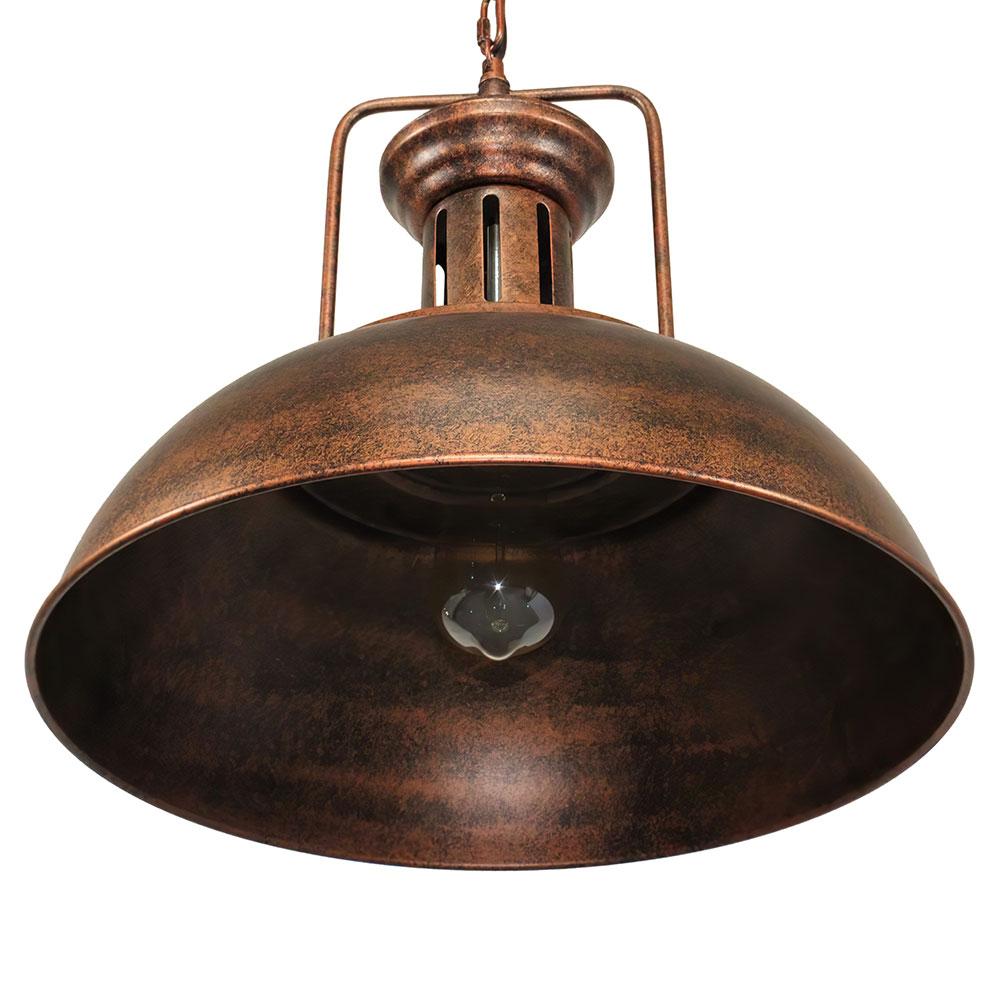 Industrial Dome Pendant Light for Kitchen Island