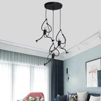 Pendant Light Humanoid Design Modern Metal Adjustable