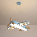 Airplane LED Pendant Light Kids Room Dimmable Remote
