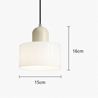 Pendant Light Bauhaus Style Colored Glass E27 LED