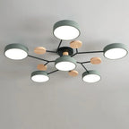 LED Ceiling Light Round Multi-Point Dimmable