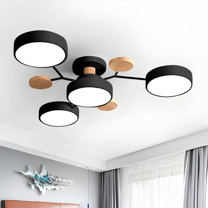 LED Ceiling Light Round Multi-Point Dimmable